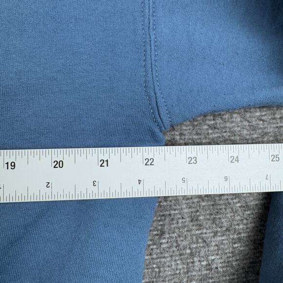 Vintage Pagosa Springs Colroado Sweatshirt Men's Medium Blue Nature Wildlife 90s - Picture 5 of 7